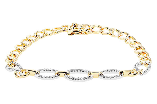 G292-20674: BRACELET .75 TW (INCLUDES BAR LINKS)