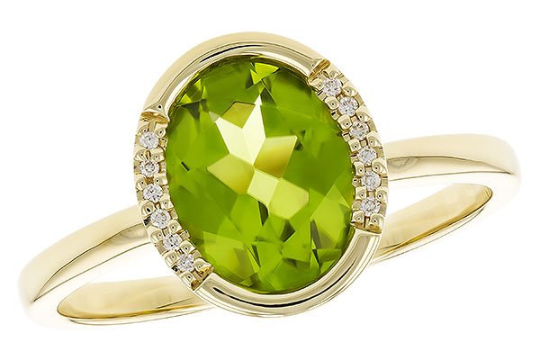 G292-22520: LDS RG 1.72 TW PERIDOT 1.75 TGW (9x7 PER)