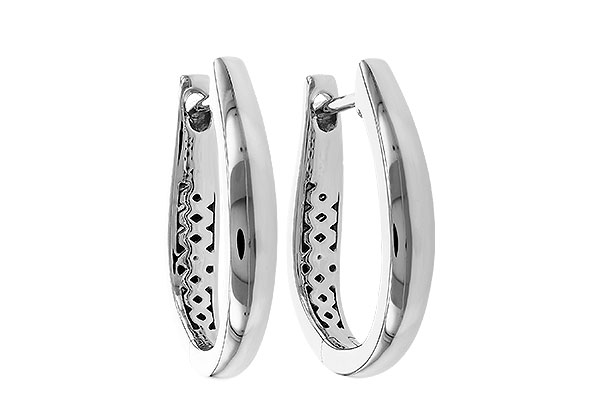 G293-15256: GOLD EARRINGS (17MM)