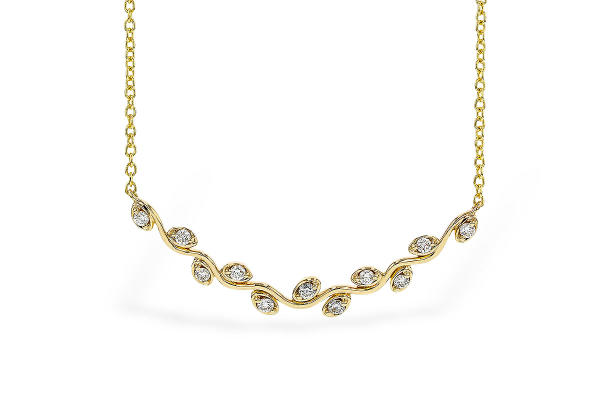G293-17038: NECKLACE .25 TW (18")