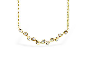 G293-17038: NECKLACE .25 TW (18")