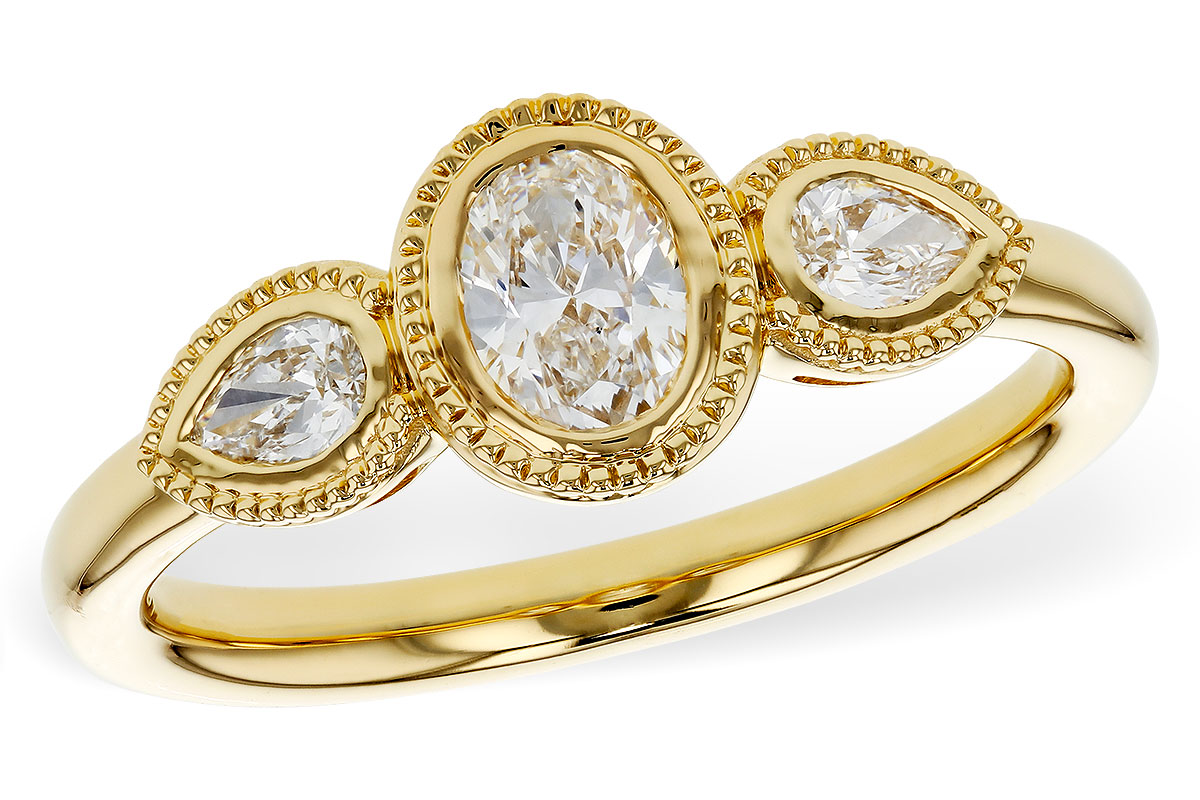 G293-17074: LDS DIA RG .60 TW FANCY CUT DIAMONDS