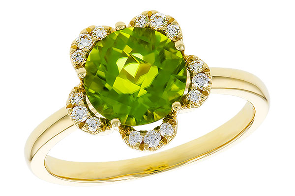 G293-17920: LDS RG 2.16 PERIDOT 2.28 TGW (8MM RD)