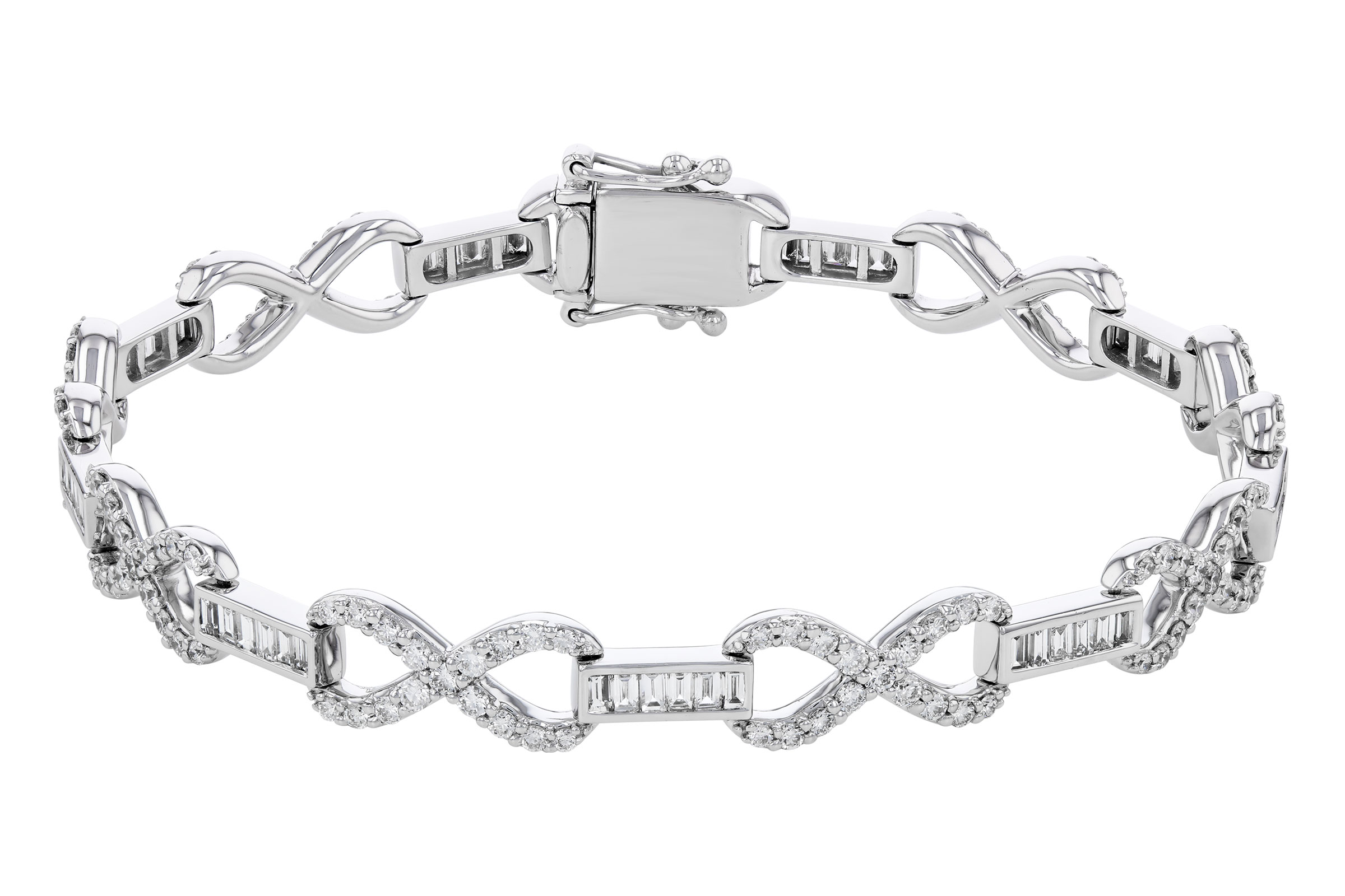 G294-02511: BRACELET 1.00 TW BAG 2.45 TW (7")