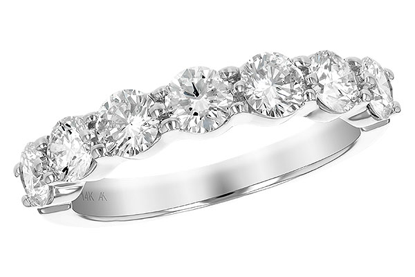 H111-33438: LDS DIA WED RG 1.50 TW (7 STONES)