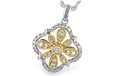 H206-79811: NECKLACE .30 TW