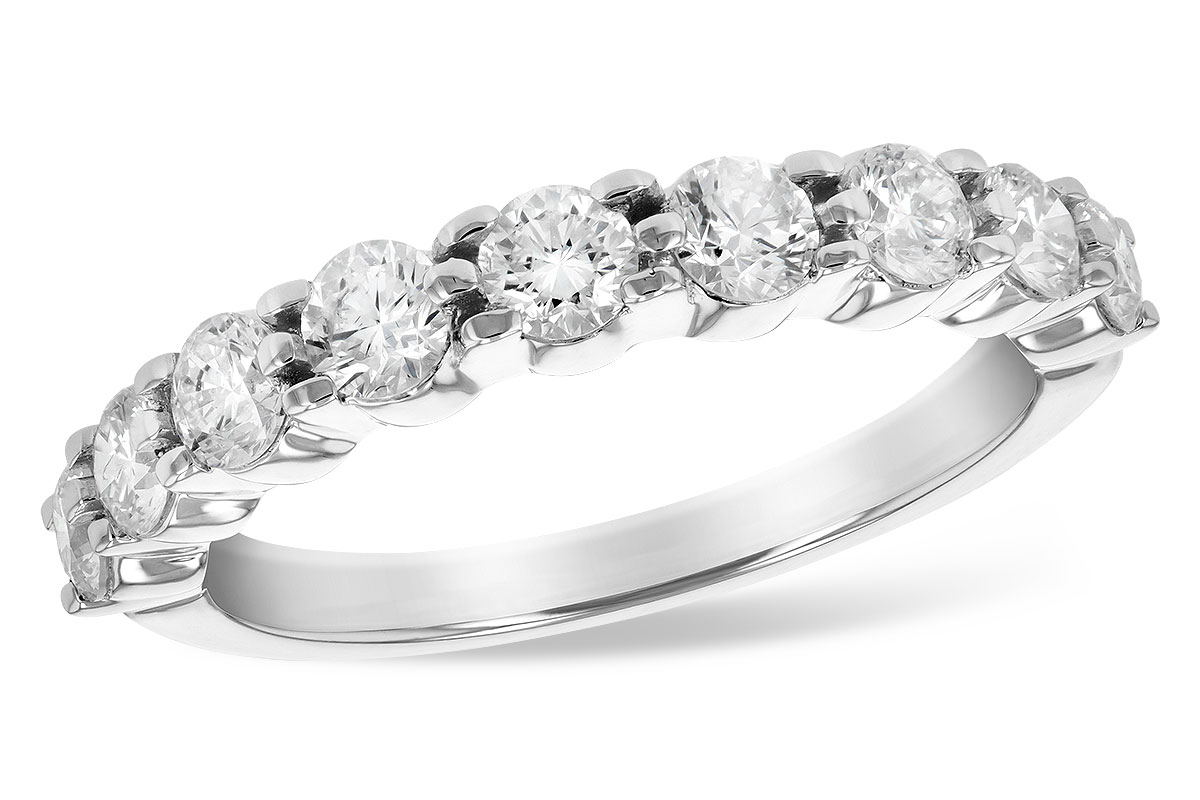 H207-68865: LDS WED RG 1.00 TW (9 STONES)