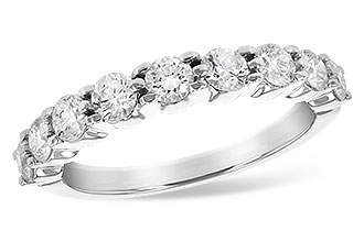 H207-68865: LDS WED RG 1.00 TW (9 STONES)