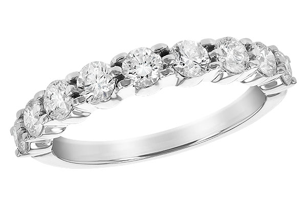 H207-68865: LDS WED RG 1.00 TW (9 STONES)