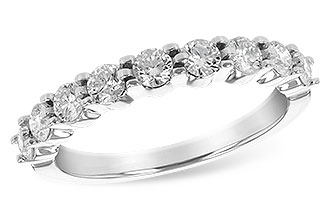 H207-68902: LDS WED RG .75 TW (9 STONES)