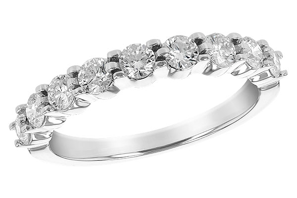 H207-68902: LDS WED RG .75 TW (9 STONES)