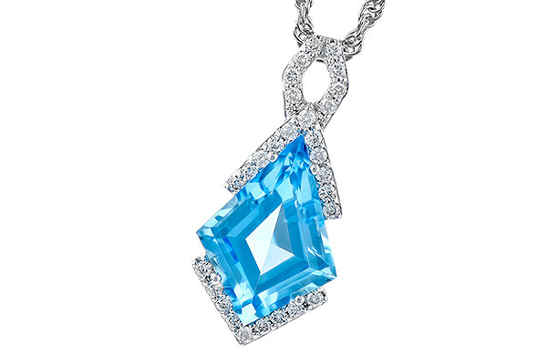 H291-29729: NECK 2.40 BLUE TOPAZ 2.53 TGW