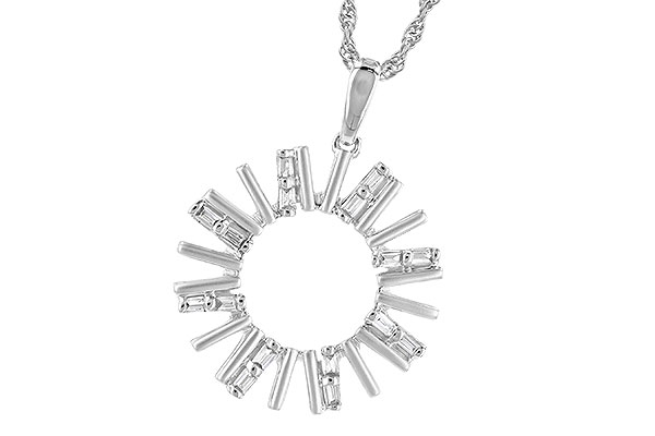 H291-32511: NECK .14 TW BAGUETTES