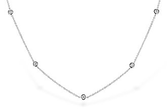 H291-33411: NECK 1.00 TW 18" 9 STATIONS OF 2 DIA (BOTH SIDES)