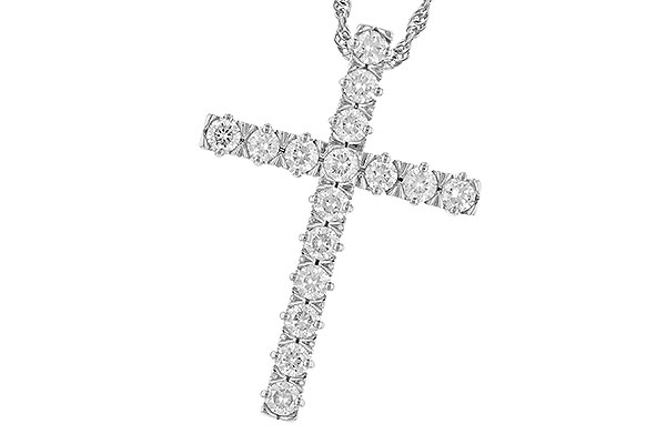 H292-18856: NECKLACE 1.00 TW