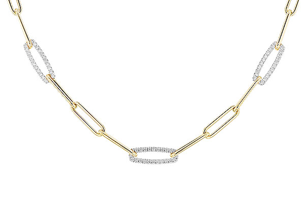H292-18902: NECKLACE .75 TW (17 INCHES)