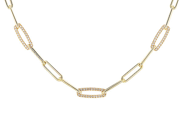 H292-18902: NECKLACE .75 TW (17 INCHES)