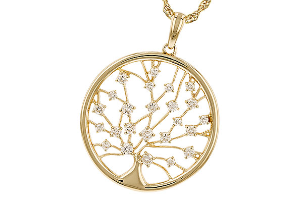 H292-23383: NECKLACE .32 TW