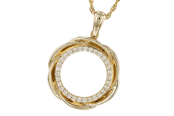 H292-24302: NECKLACE .25 TW