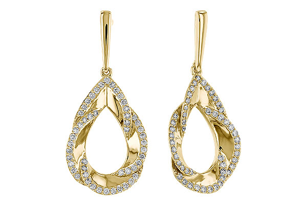 H293-11620: EARRINGS .50 TW