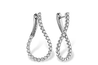 H293-16138: EARRINGS 1.00 TW