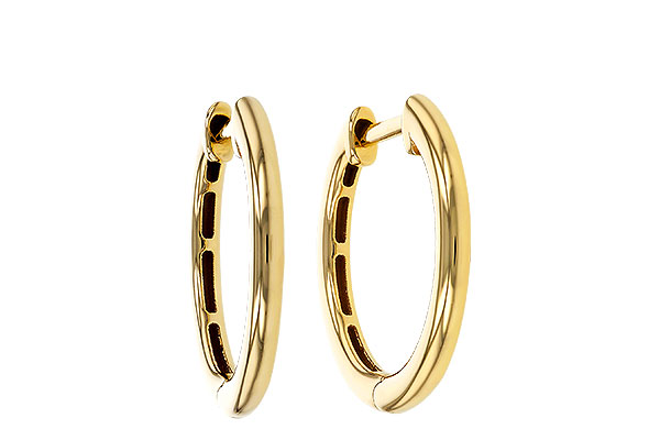 H293-17011: GOLD EARRINGS (16MM)