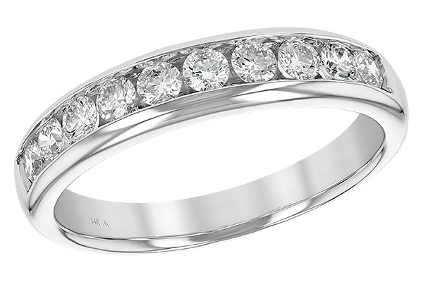 K111-33429: LDS WED RG .50 TW (10 STONES)