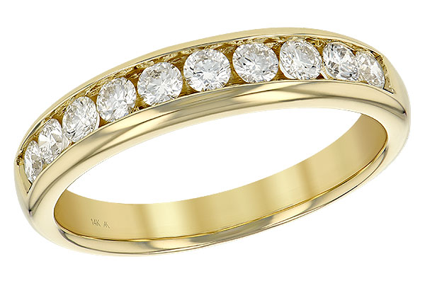 K111-33429: LDS WED RG .50 TW (10 STONES)