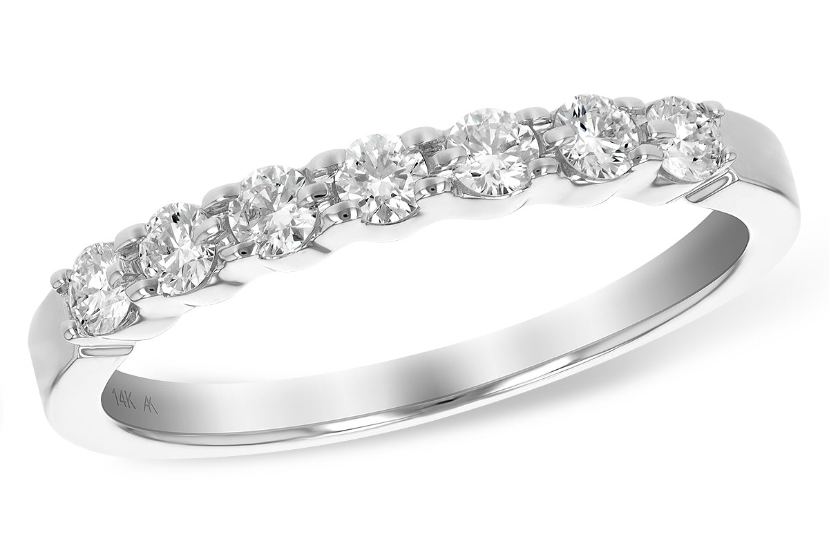 K202-23365: LDS DIA WED RG .33 TW (7 STONES)