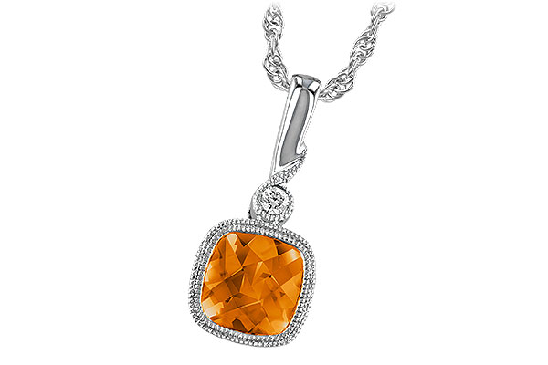 K202-26147: NECK .68 CITRINE .70 TGW