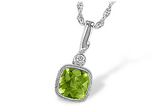 K202-26156: NECK .97 PERIDOT .99 TGW