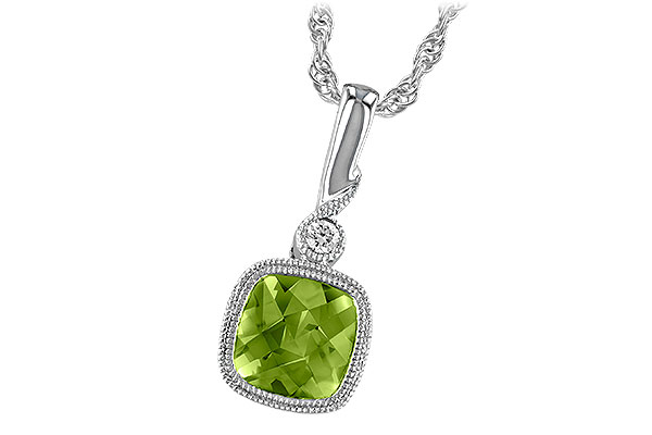 K202-26156: NECK .97 PERIDOT .99 TGW