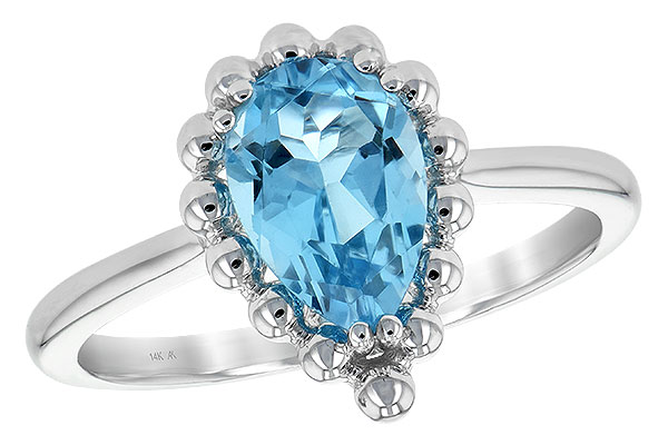 K207-67983: LDS RG BLUE TOPAZ 1.55 CT