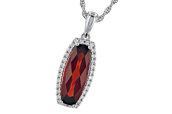 K291-29792: NECK 1.75 GARNET 1.87 TGW