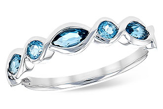 K291-30683: LDS RG .60 TW BLUE TOPAZ