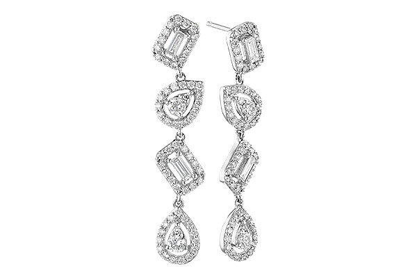 K291-31565: EARR .12 TW BAGUETTES .70 TW