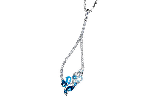 K291-31583: NECK .82 BLUE TOPAZ 1.05 TGW
