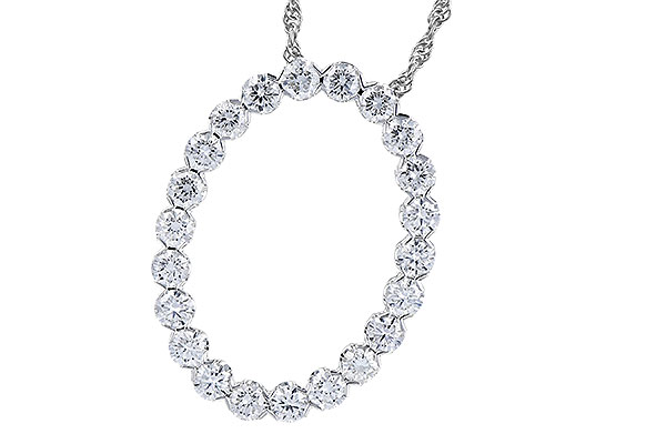 K291-33365: NECKLACE 1.00 TW