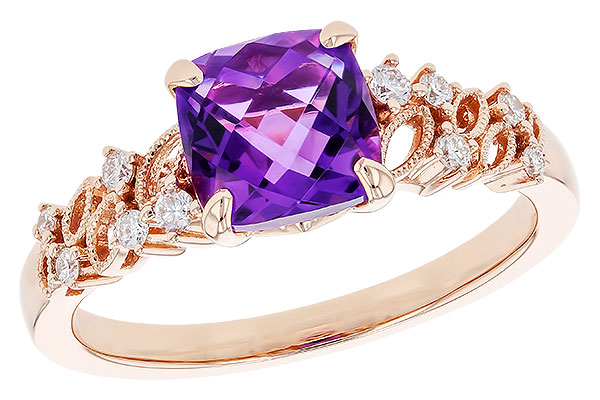 K292-20683: LDS RG 1.40 AMETHYST 1.53 TGW (7MM AMY)