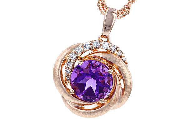 K292-22538: NECK 1.15 AMETHYST 1.22 TGW