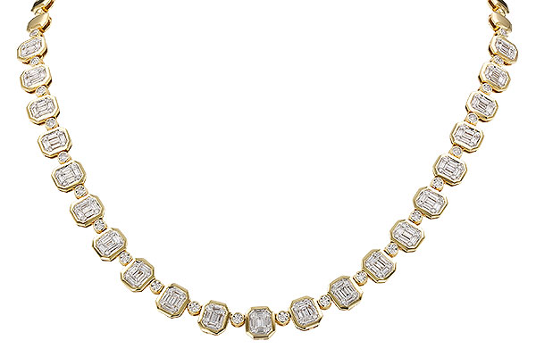 K293-09783: NECKLACE 1.39 BAG 1.80 TW (16")