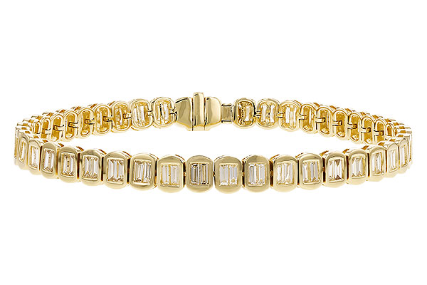 K293-09792: BRACELET 2.30 TW BAGUETTE (7")