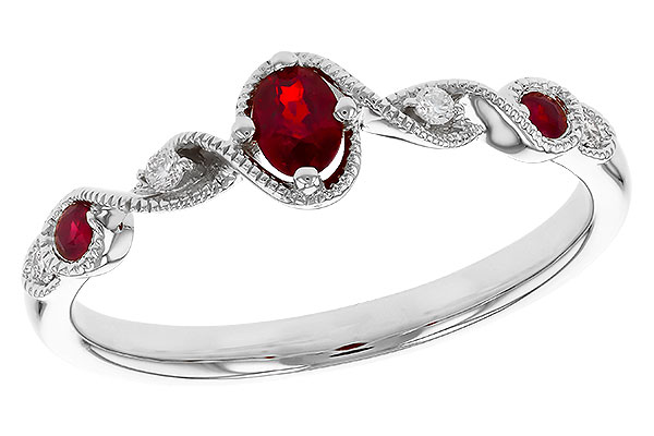 K293-11611: LDS RG .27 TW RUBY .31 TGW