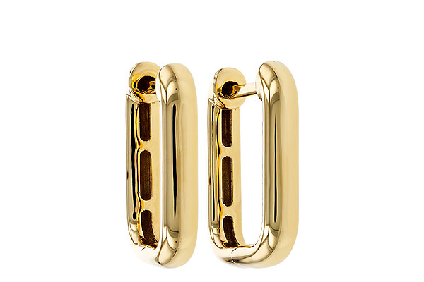 K293-16174: GOLD EARRINGS (15MM)