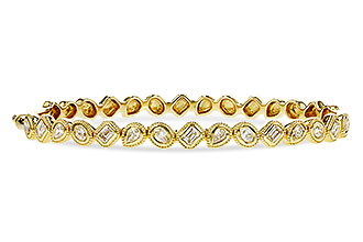 K293-17074: BANGLE 1.00 TW FANCY CUT DIAS