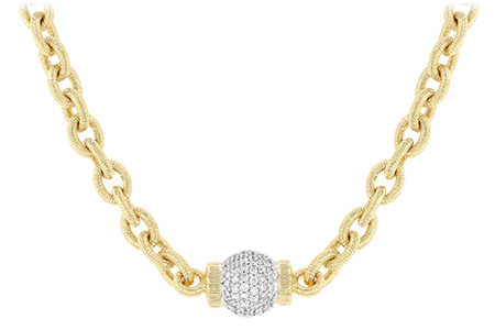 L202-26101: NECKLACE 1.27 TW (17.25 INCHES)