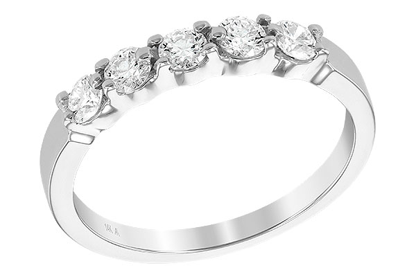 L204-04292: LDS DIA WED RG .50 TW (5 STONES)
