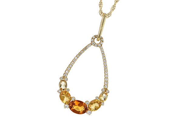 L206-77065: NECK 1.29 CITRINE 1.49 TGW