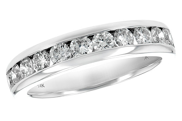L206-80692: LDS WED RG 1.00 TW (12 STONES)