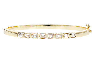 L292-21592: BANGLE 2.00 TW EMERALD CUTS